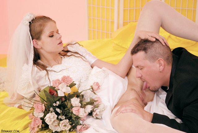 Малолетка после куни занимается сексом на свадьбе